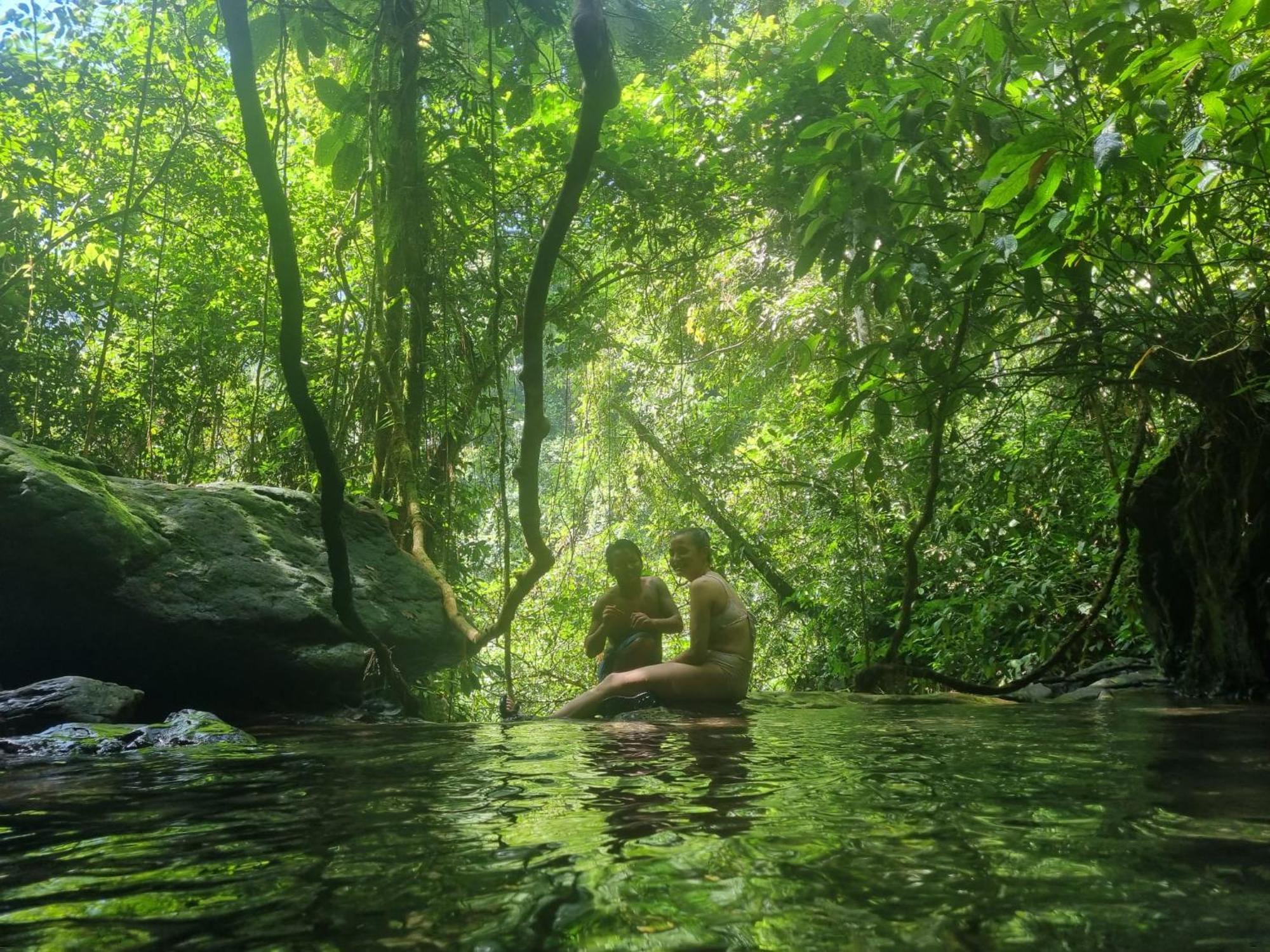 Lucky Bamboo'Bungalows-Resto And Orangutan Jungle Trekking Tours บูกิตลาวัง ภายนอก รูปภาพ